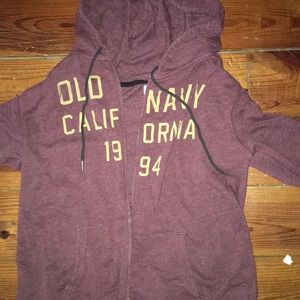 old navy zip up